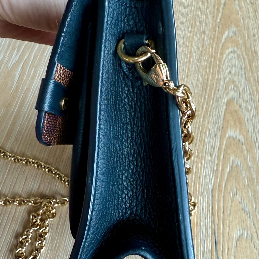 Louis Vuitton Damier Ebene Vavin Wallet on Chain - Picture 6 of 15